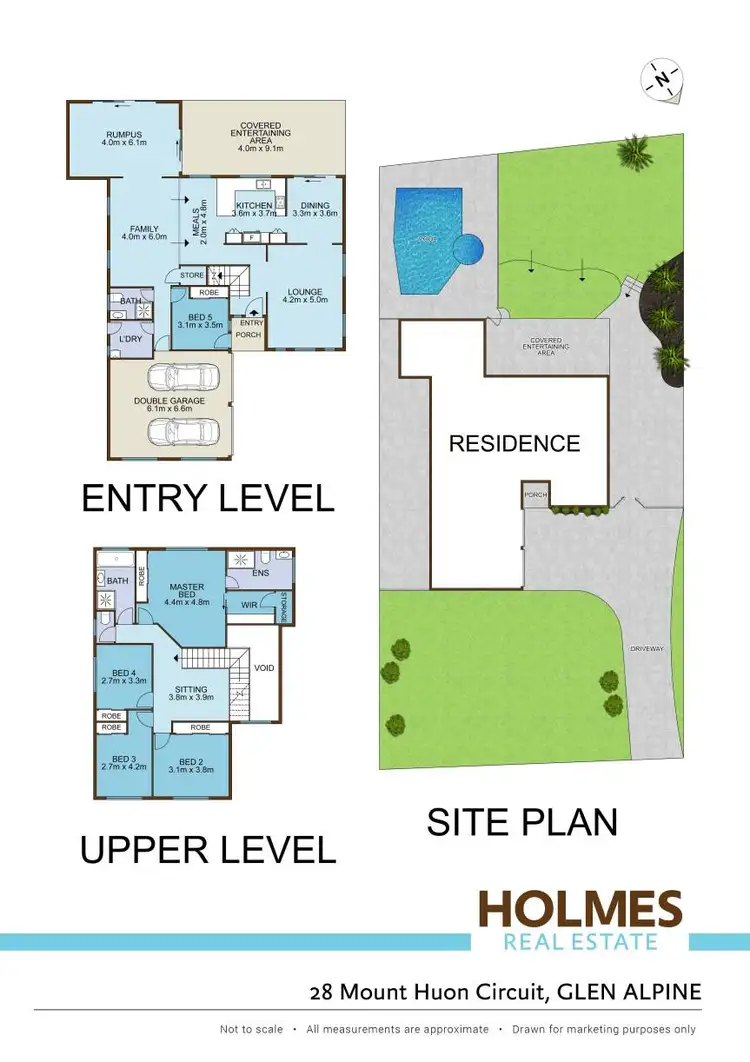Floorplan of Homely house listing, 28 Mount Huon Circuit, Glen Alpine NSW 2560