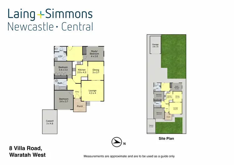 Floorplan of Homely house listing, 8 Villa Road, Waratah West NSW 2298