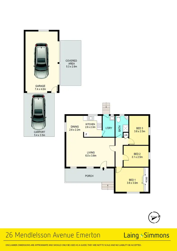 Floorplan of Homely house listing, 26 Mendelssohn Avenue, Emerton NSW 2770