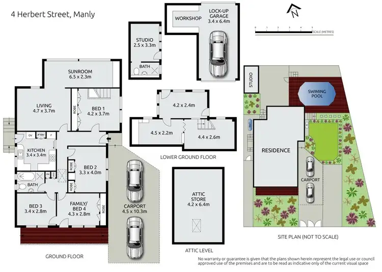 Floorplan of Homely house listing, 4 Herbert Street, Manly NSW 2095