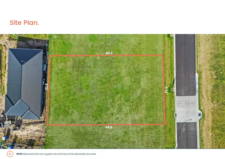 Floorplan of Homely land listing, LOT 408, 27 Tea Tree Avenue, Aberglasslyn NSW 2320