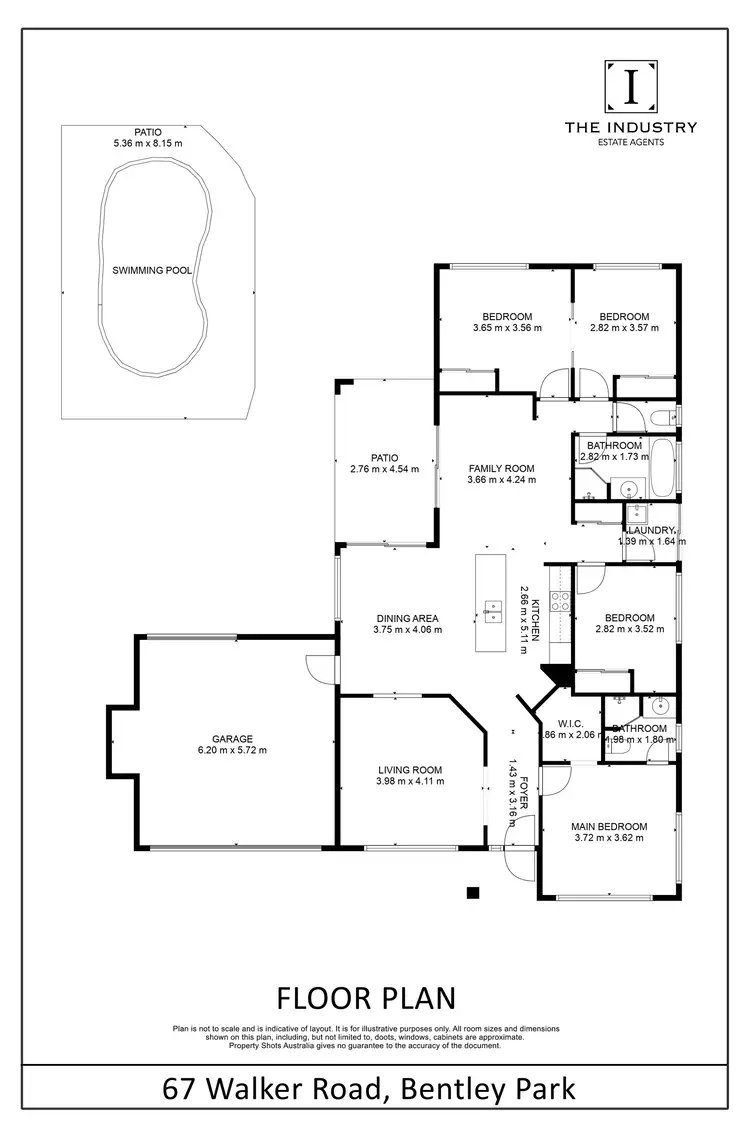 Floorplan of Homely house listing, 67 Walker Road, Bentley Park QLD 4869