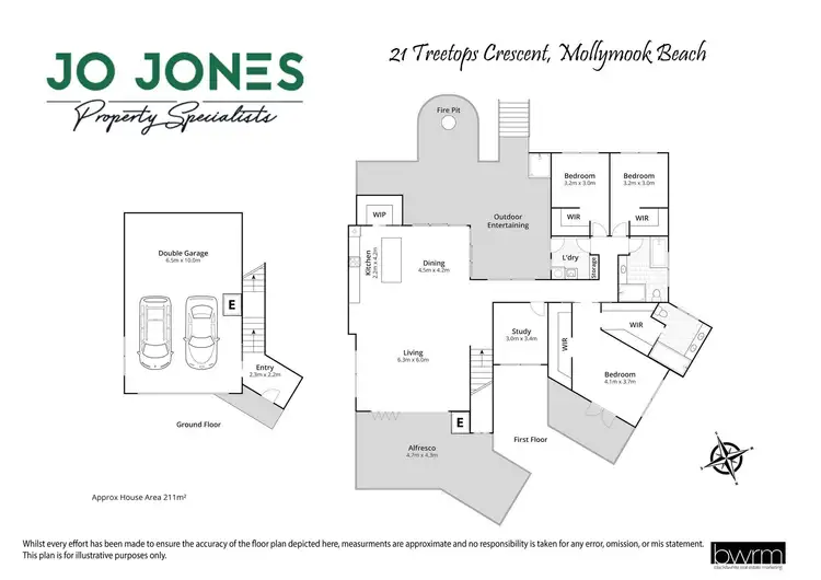 Floorplan of Homely house listing, 21 Treetops Crescent, Mollymook Beach NSW 2539