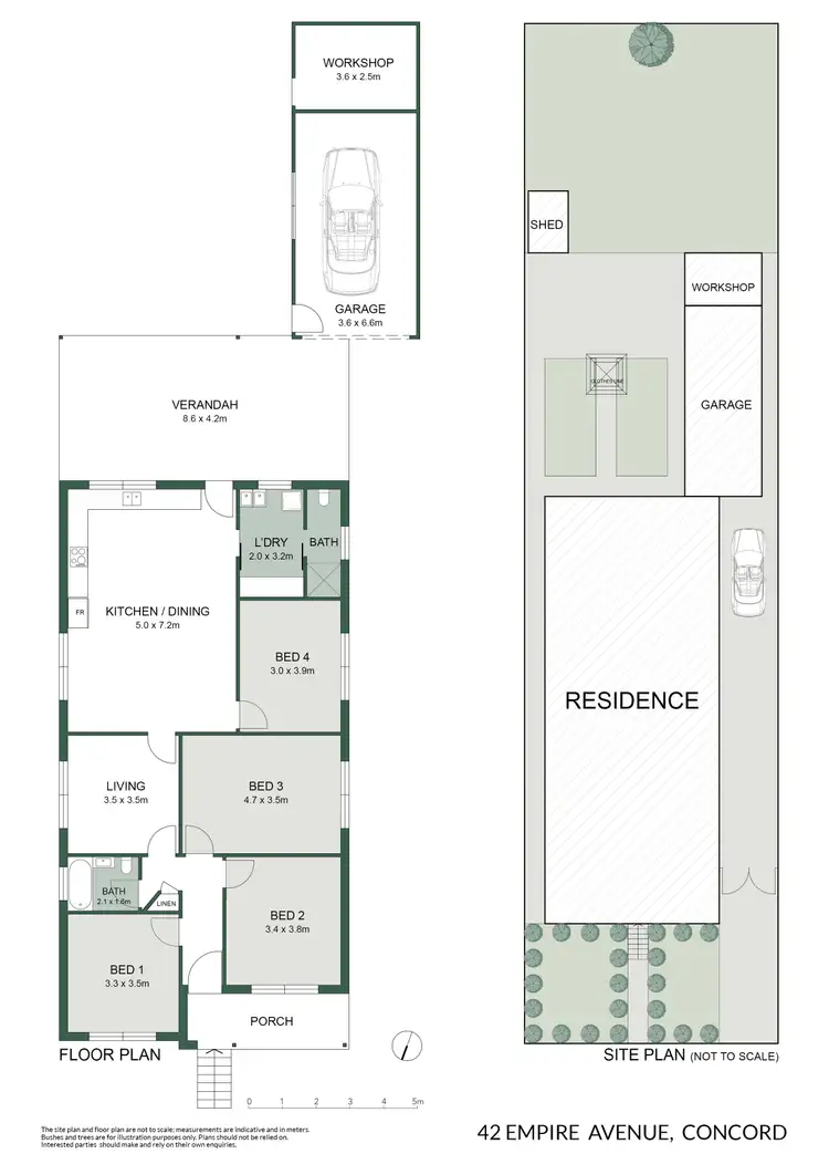 Floorplan of Homely house listing, 42 Empire Avenue, Concord NSW 2137