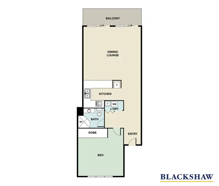 Floorplan of Homely apartment listing, 112/14 Boolee Street, Reid ACT 2612