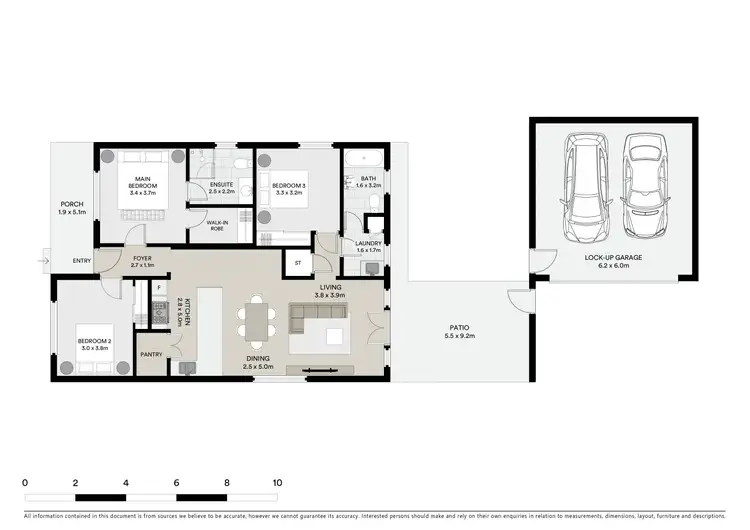 Floorplan of Homely house listing, 803 Frauenfelder Street, North Albury NSW 2640