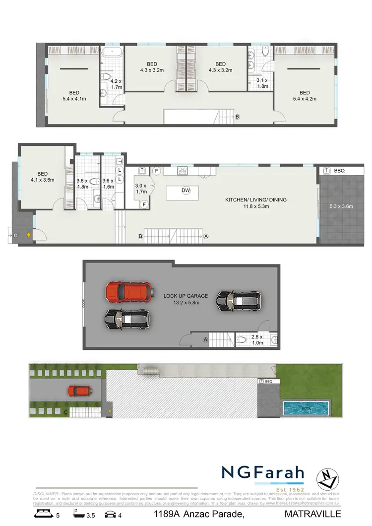 Floorplan of Homely house listing, 1189a Anzac Parade, Matraville NSW 2036