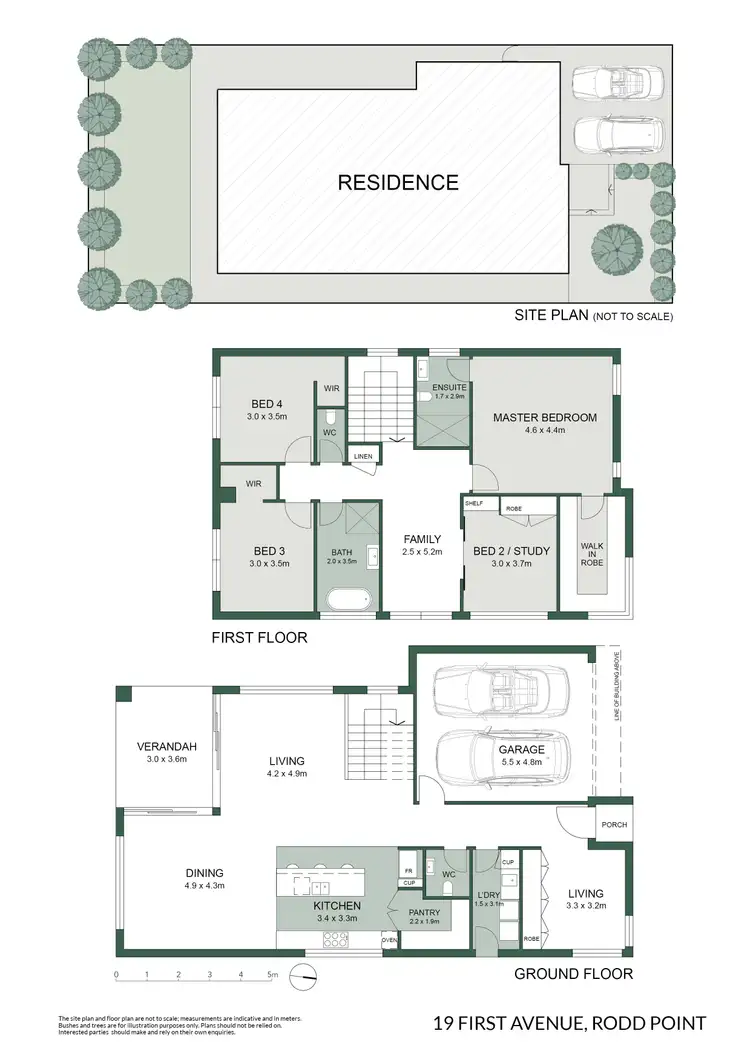 Floorplan of Homely house listing, 19 First Avenue, Rodd Point NSW 2046