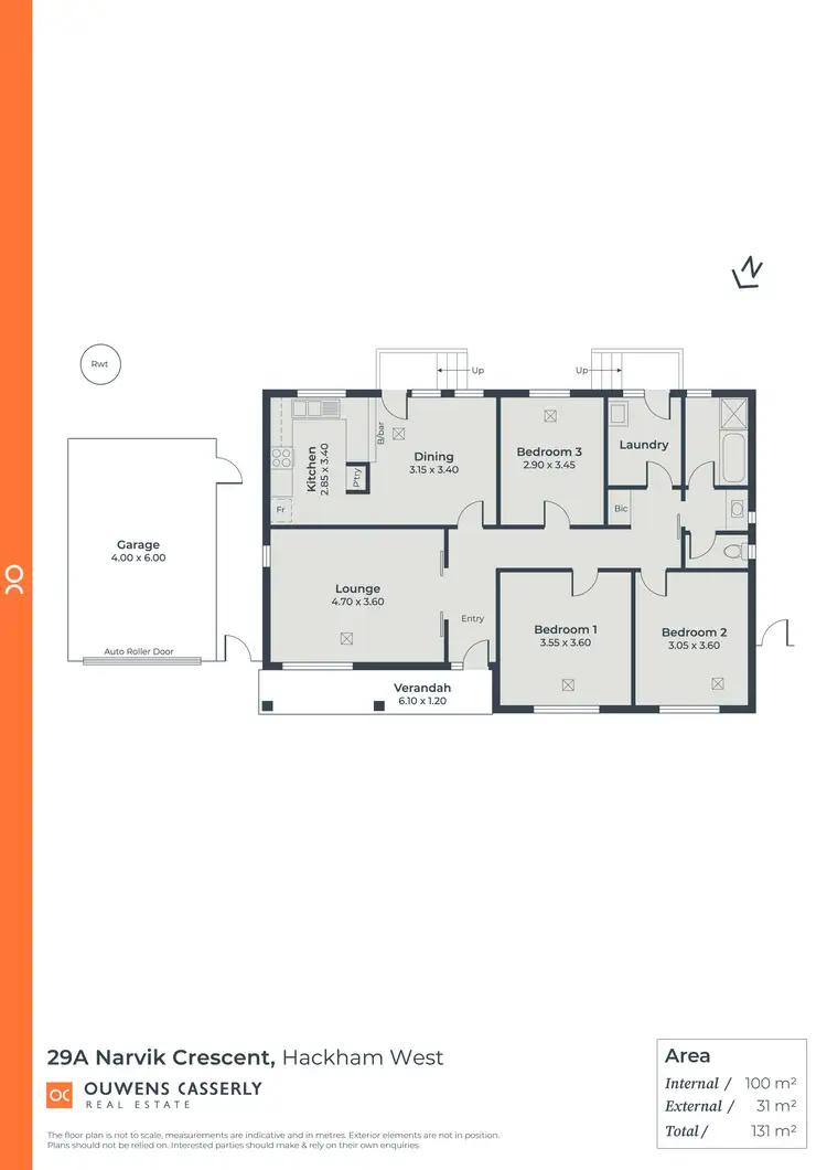 Floorplan of Homely house listing, 29a Narvik Crescent, Hackham West SA 5163