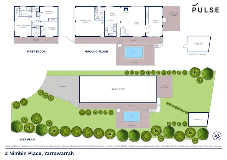 Floorplan of Homely house listing, 3 Nimbin Place, Yarrawarrah NSW 2233