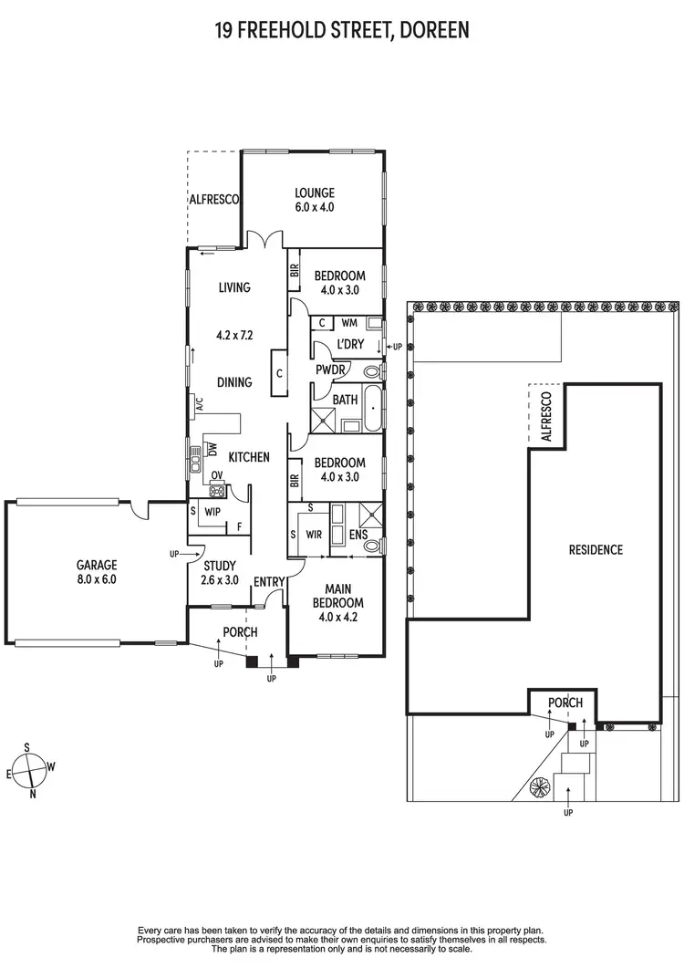 Floorplan of Homely house listing, 19 Freehold Street, Doreen VIC 3754