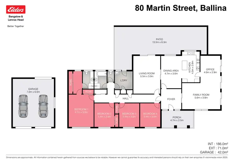 Floorplan of Homely house listing, 80 Martin Street, Ballina NSW 2478