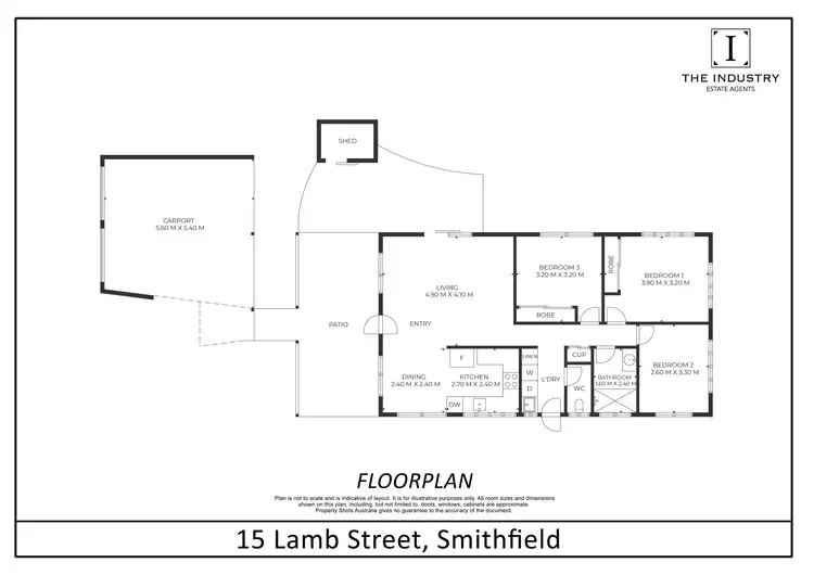 Floorplan of Homely house listing, 15 Lamb Street, Smithfield QLD 4878