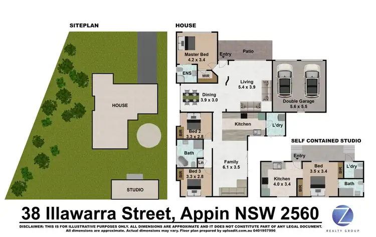 Floorplan of Homely house listing, 38 Illawarra Street, Appin NSW 2560