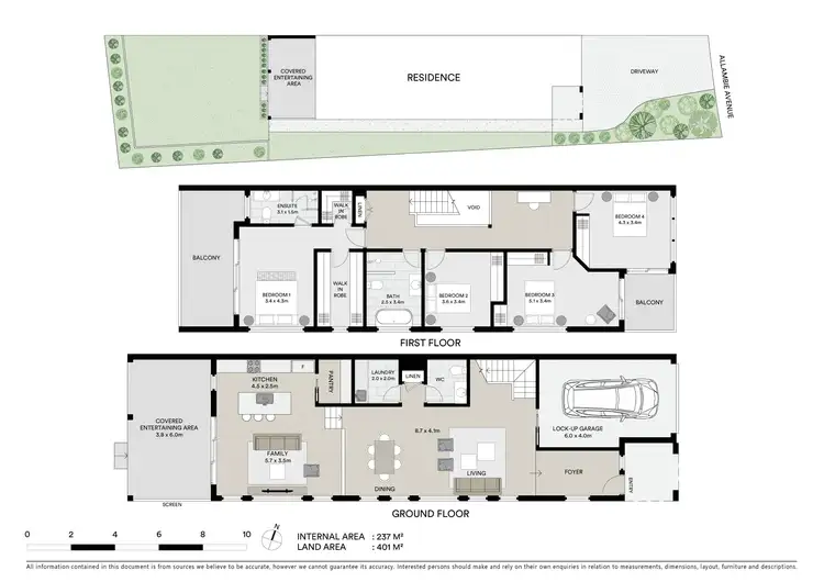 Floorplan of Homely semi-detached listing, 20 Allambie Avenue, Northmead NSW 2152