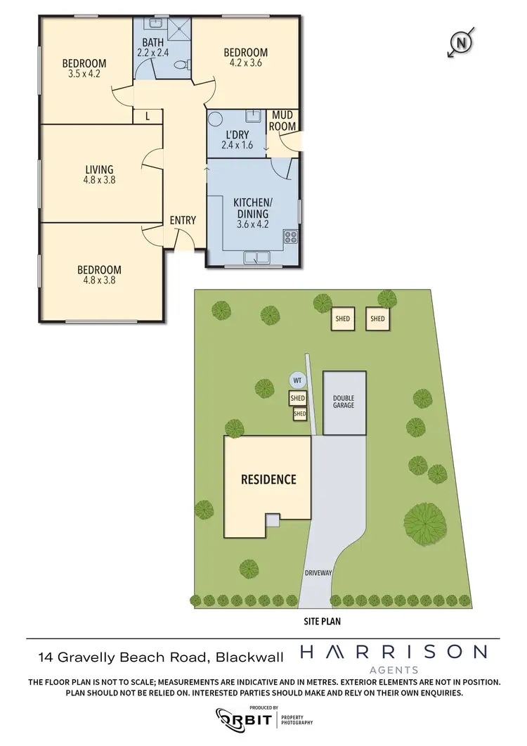 Floorplan of Homely house listing, 14 Gravelly Beach Road, Blackwall TAS 7275