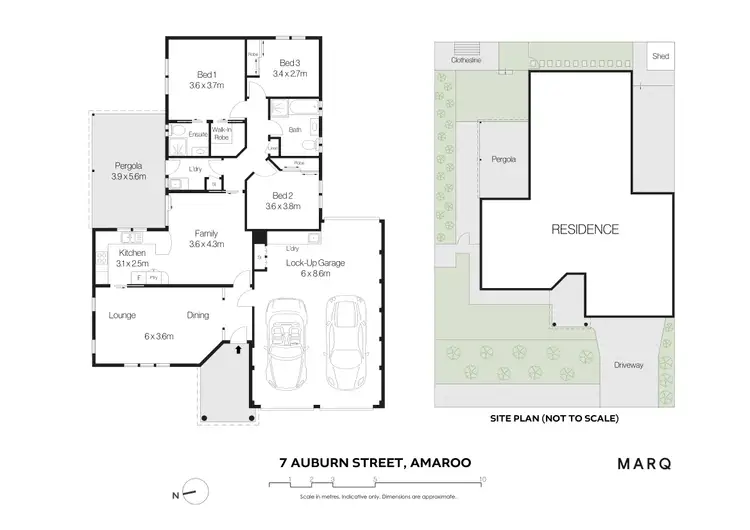 Floorplan of Homely house listing, 7 Auburn Street, Amaroo ACT 2914