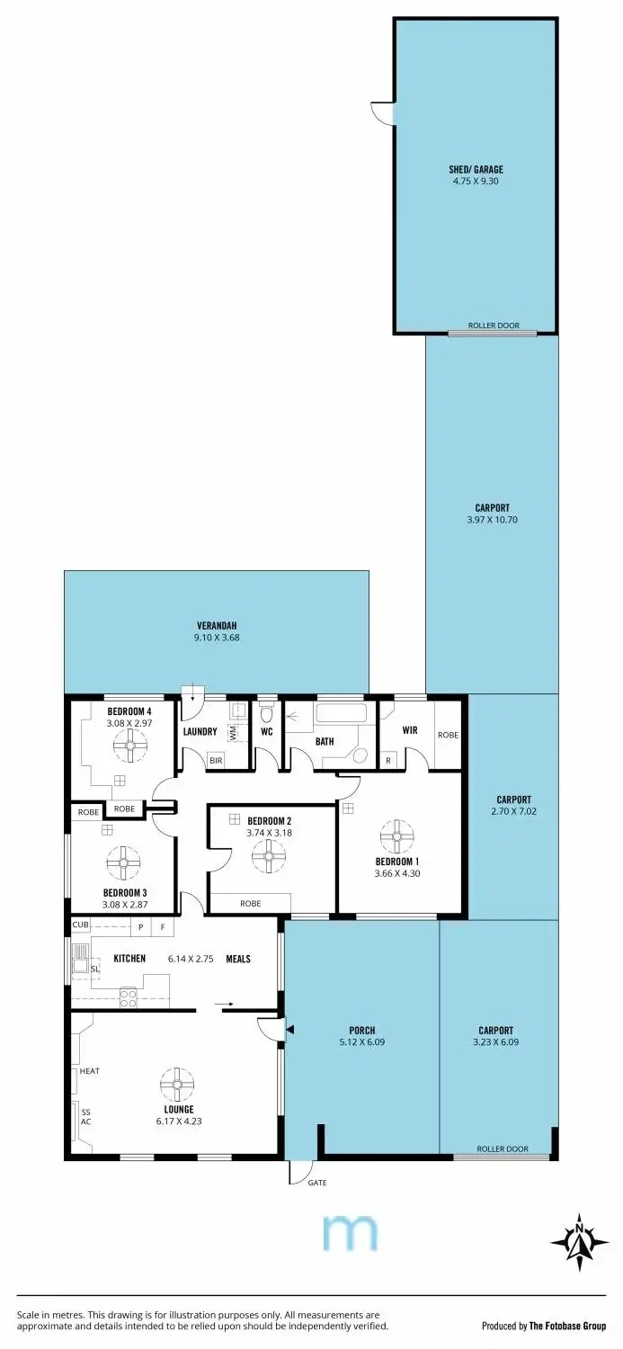 Floorplan of Homely house listing, 85 Benny Avenue, Port Noarlunga SA 5167