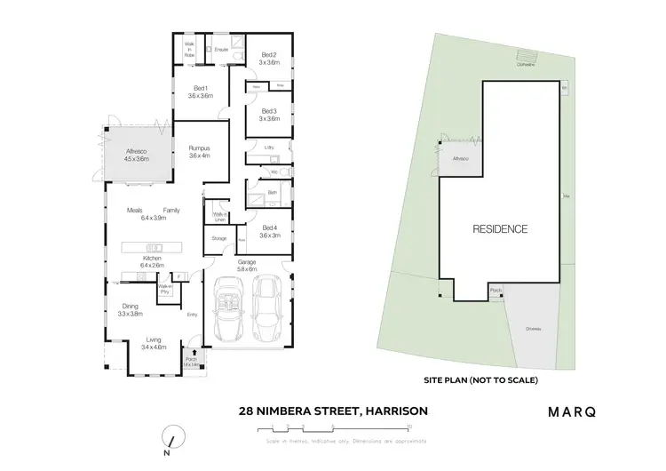 Floorplan of Homely house listing, 28 Nimbera Street, Harrison ACT 2914