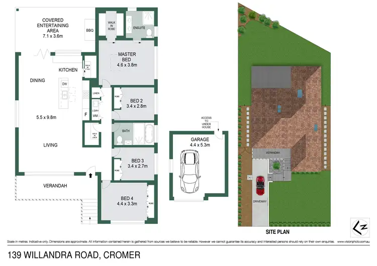 Floorplan of Homely house listing, 139 Willandra Road, Cromer NSW 2099