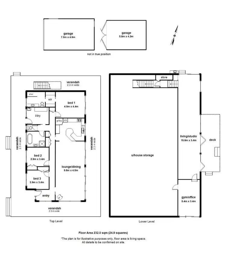 Floorplan of Homely house listing, 9 Hillcrest Road, Gruyere VIC 3770