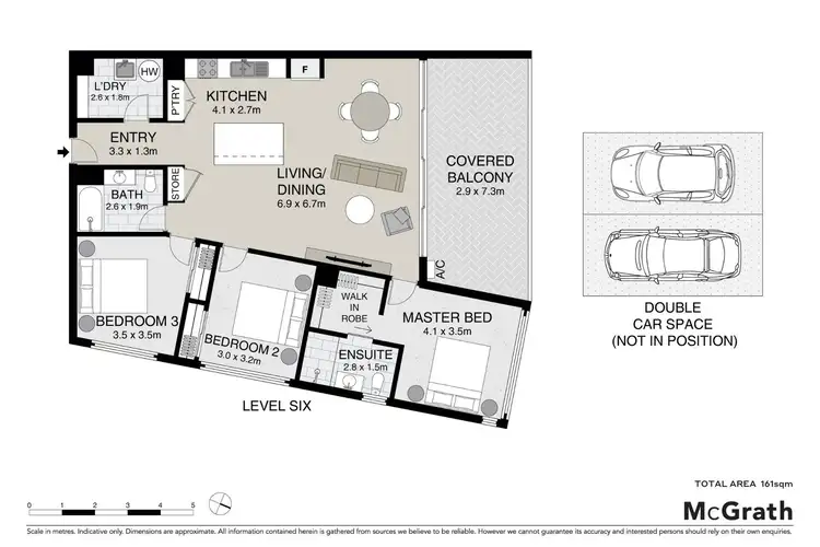 Floorplan of Homely apartment listing, 609/9 Market Lane, Maroochydore QLD 4558