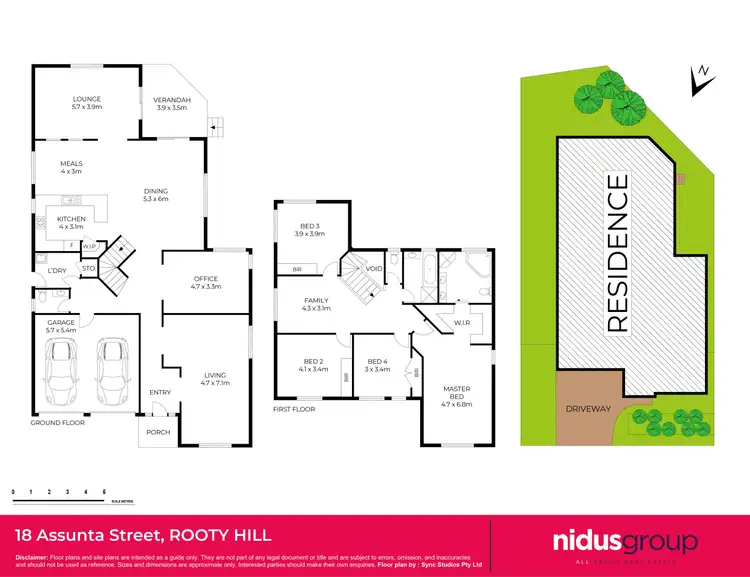 Floorplan of Homely house listing, 18 Assunta Street, Rooty Hill NSW 2766