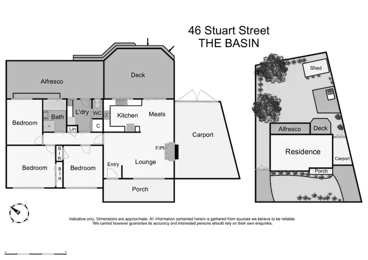 Floorplan of Homely house listing, 46 Stuart Street, The Basin VIC 3154