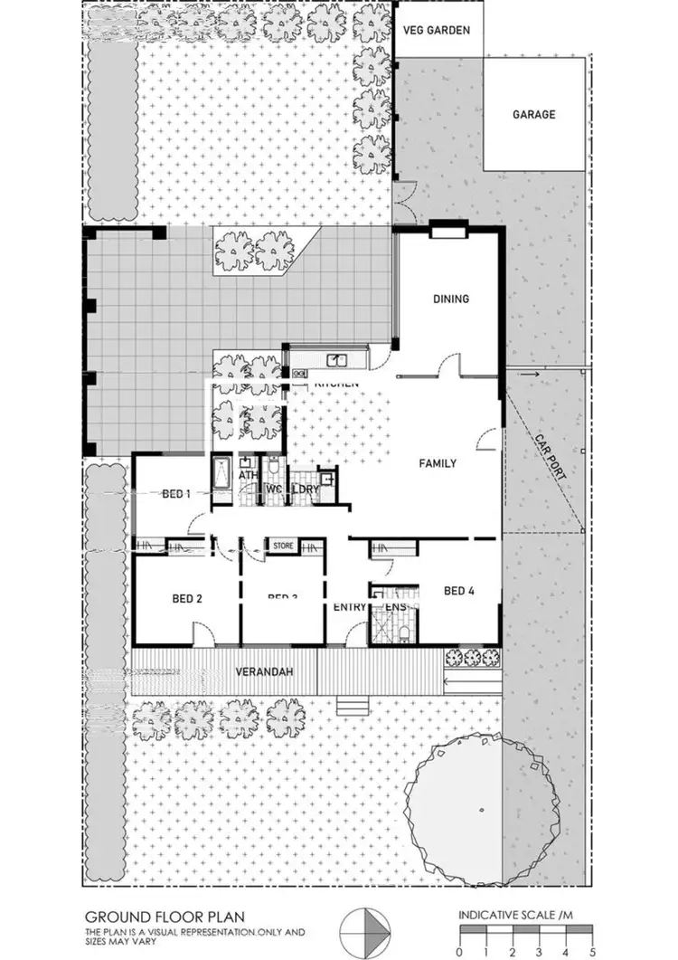 Floorplan of Homely house listing, 15 Glossop Crescent, Campbell ACT 2612