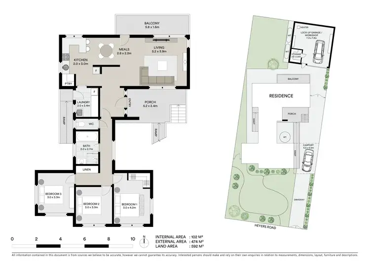 Floorplan of Homely house listing, 58 Heyers Road, Grovedale VIC 3216