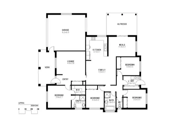 Floorplan of Homely house listing, 20 Castle Creek Road, Wodonga VIC 3690