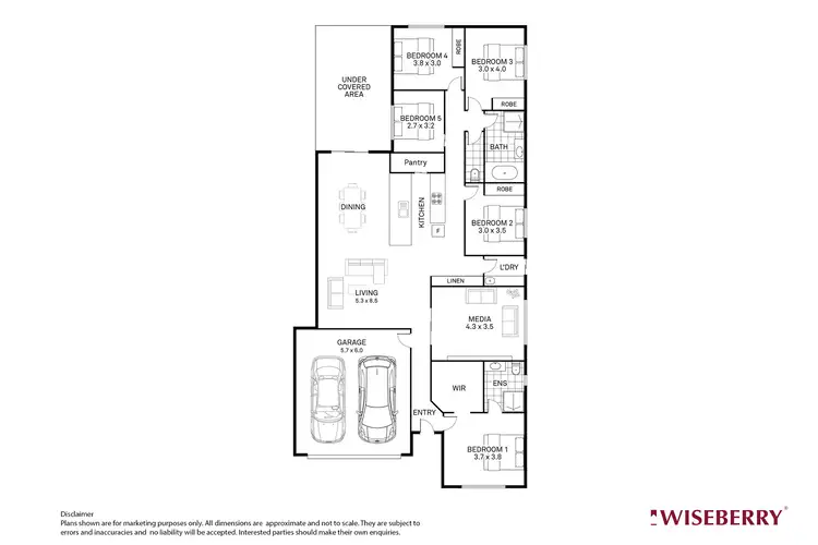 Floorplan of Homely house listing, 21 Minorca Circuit, Hamlyn Terrace NSW 2259