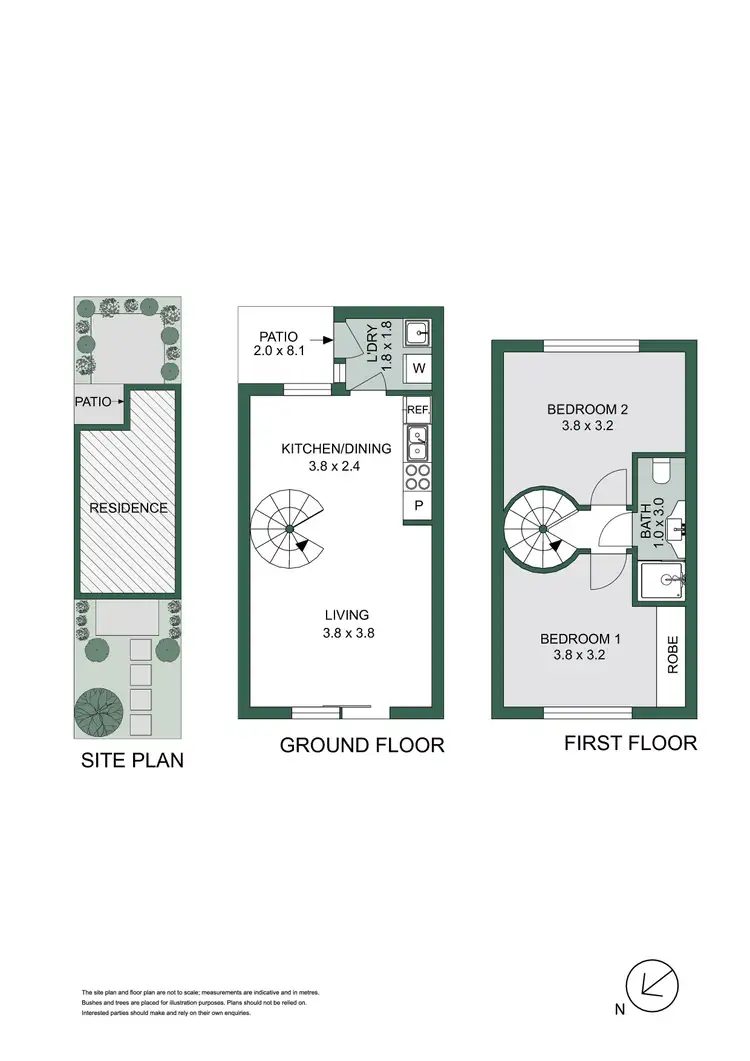Floorplan of Homely unit listing, 4/5 The Avenue, Mccrae VIC 3938