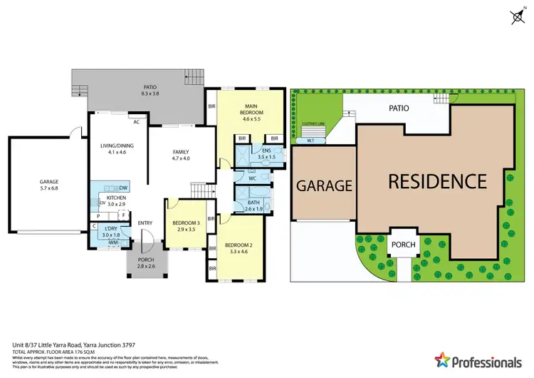 Floorplan of Homely house listing, 8/37 Little Yarra Road, Yarra Junction VIC 3797