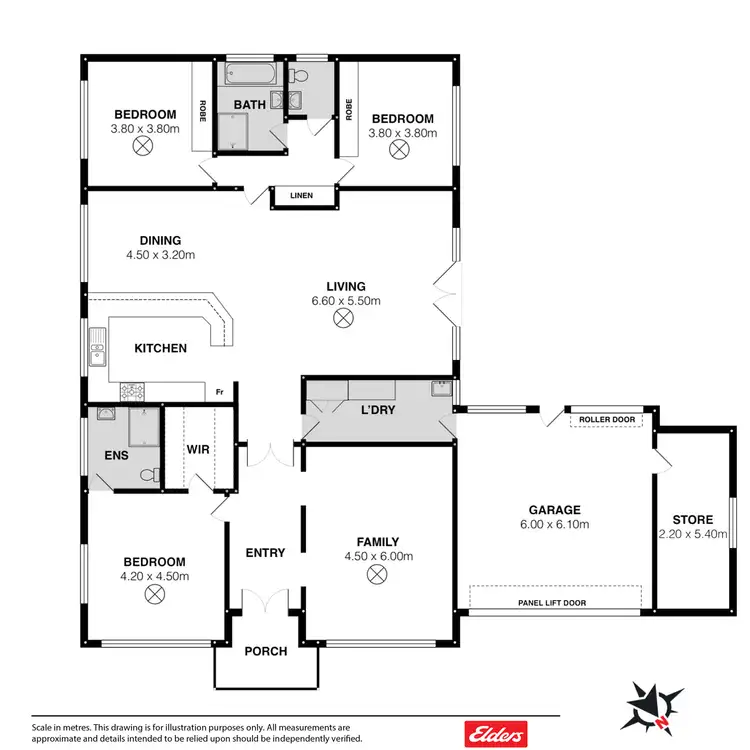Floorplan of Homely house listing, 15 The Parkway, Victor Harbor SA 5211