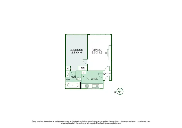 Floorplan of Homely apartment listing, 16/47 Kooyong Road, Armadale VIC 3143