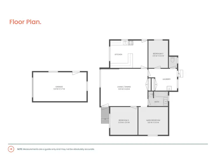 Floorplan of Homely house listing, 80 Bligh Street, Telarah NSW 2320