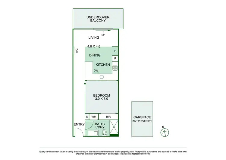 Floorplan of Homely apartment listing, 403/183 Bridge Road, Richmond VIC 3121