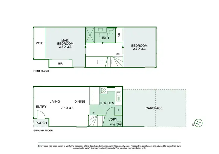 Floorplan of Homely apartment listing, 1/20 Johnstone Street, Malvern VIC 3144