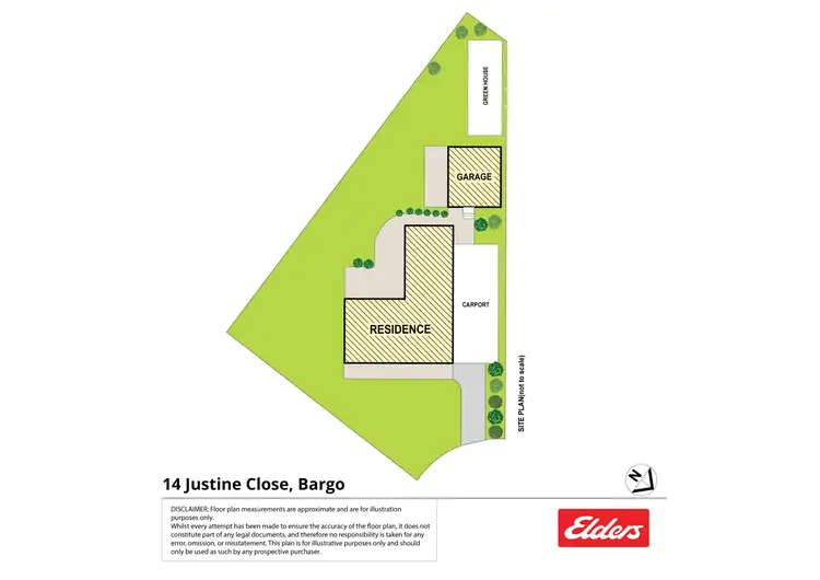 Floorplan of Homely house listing, 14 Justine Close, Bargo NSW 2574