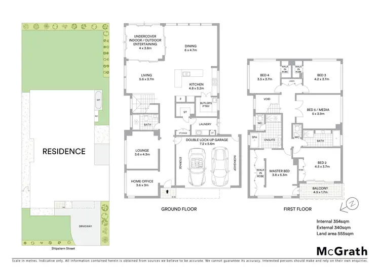 Floorplan of Homely house listing, 16 Shipstern Street, Greenhills Beach NSW 2230