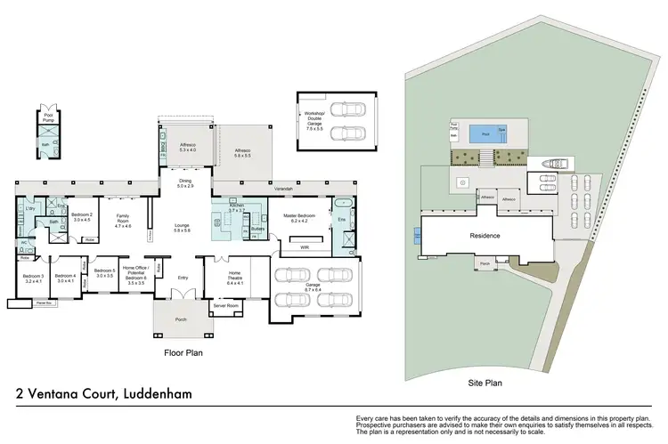Floorplan of Homely house listing, 2 Ventana Court, Luddenham NSW 2745