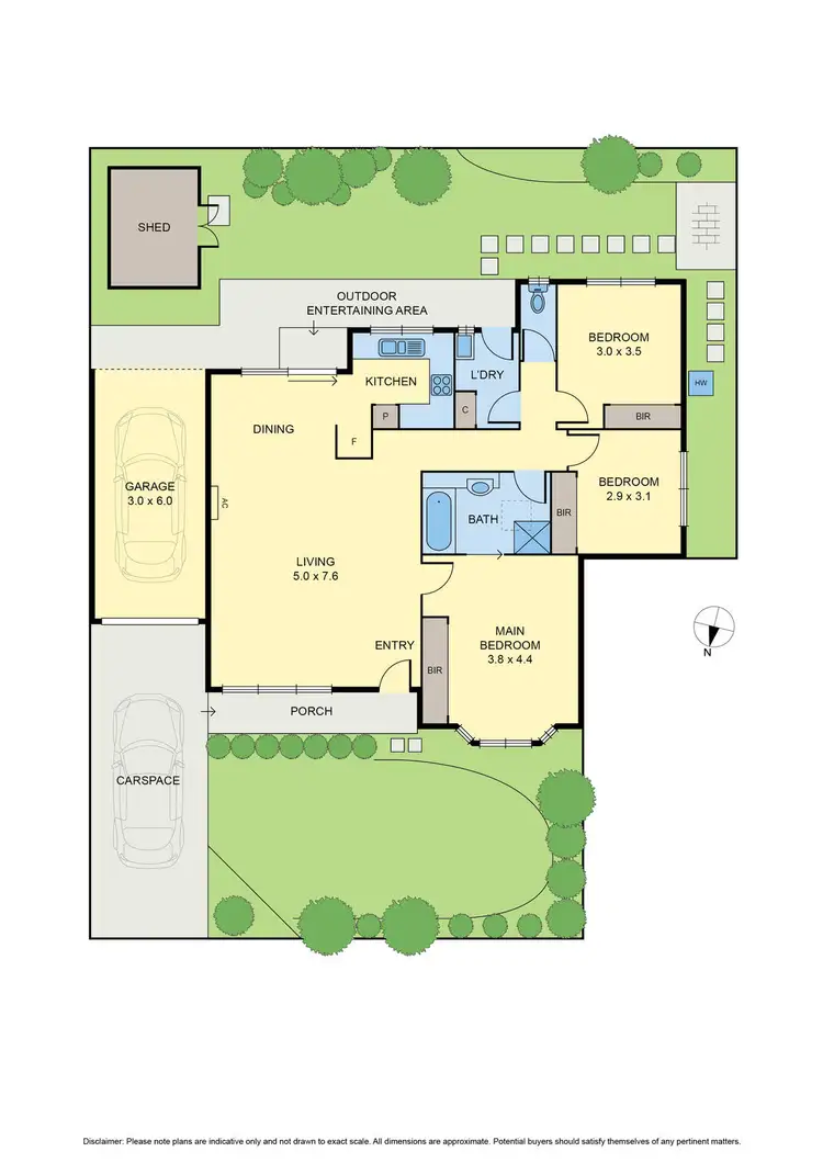 Floorplan of Homely house listing, 13 Blucher Street, Glenroy VIC 3046