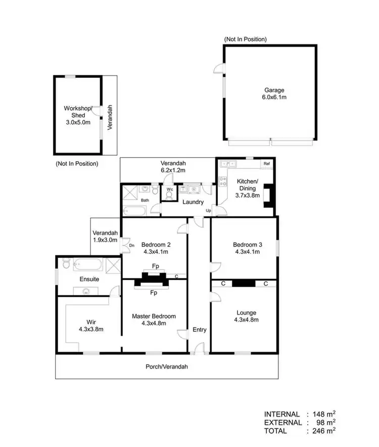 Floorplan of Homely house listing, 45 Frederick Street, Maylands SA 5069