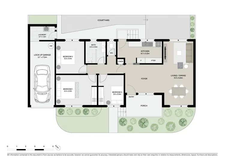 Floorplan of Homely villa listing, 2/16 Valda Street, Bexley NSW 2207