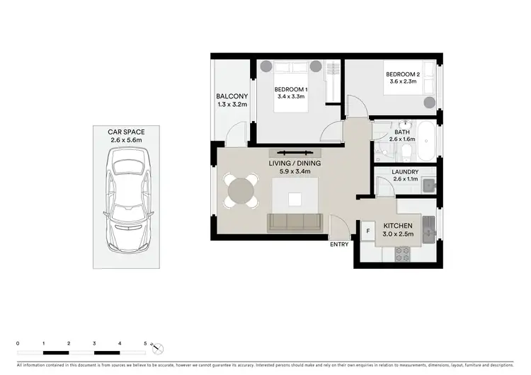 Floorplan of Homely apartment listing, 9/37 Nelson Street, Penshurst NSW 2222