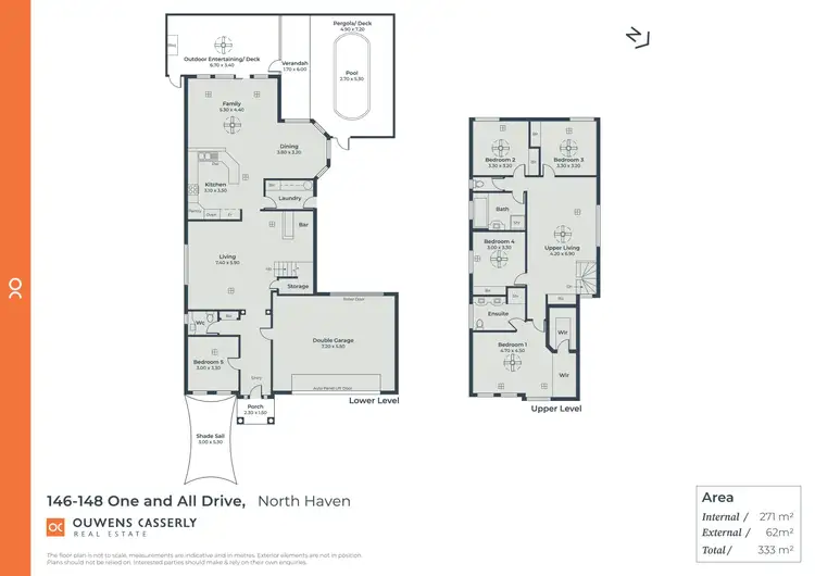 Floorplan of Homely house listing, 146-148 One And All Drive, North Haven SA 5018