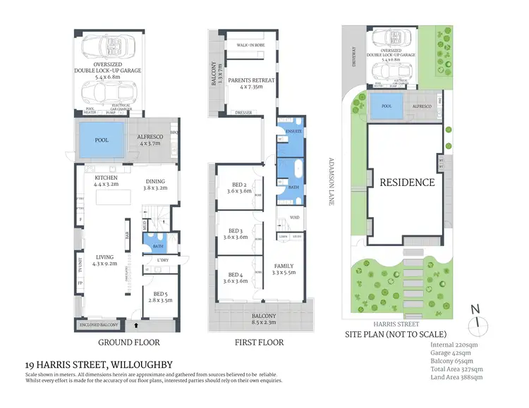 Floorplan of Homely house listing, 19 Harris Street, Willoughby NSW 2068