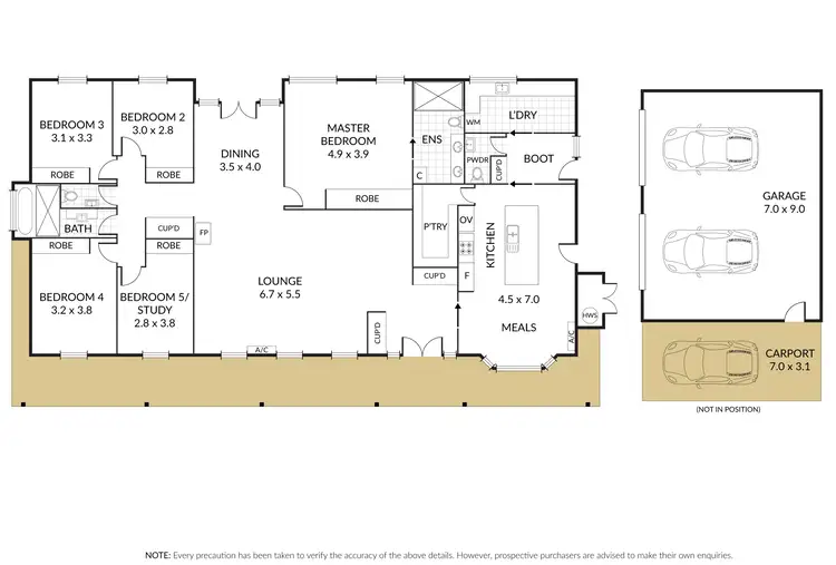 Floorplan of Homely rural property listing, 882 Chum Creek Road, Chum Creek VIC 3777