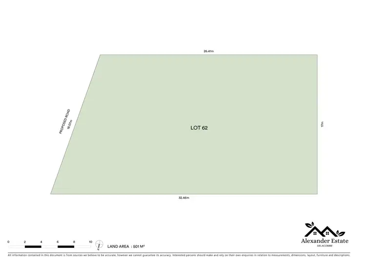 Floorplan of Homely land listing, 34 Rance Road, Delacombe VIC 3356
